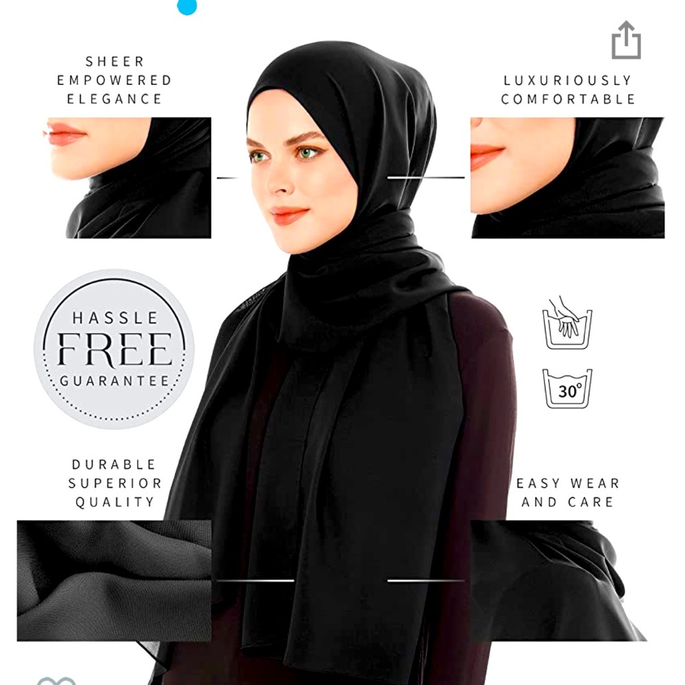 Chiffon Hijab Scarf